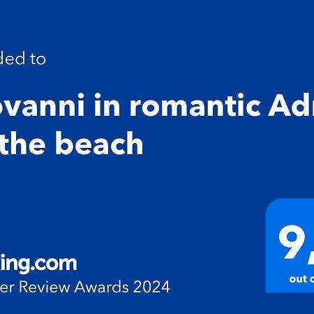 Апартаменты Giovanni In Romantic Adria On The Beach Лидо-ди-Помпоза Экстерьер фото