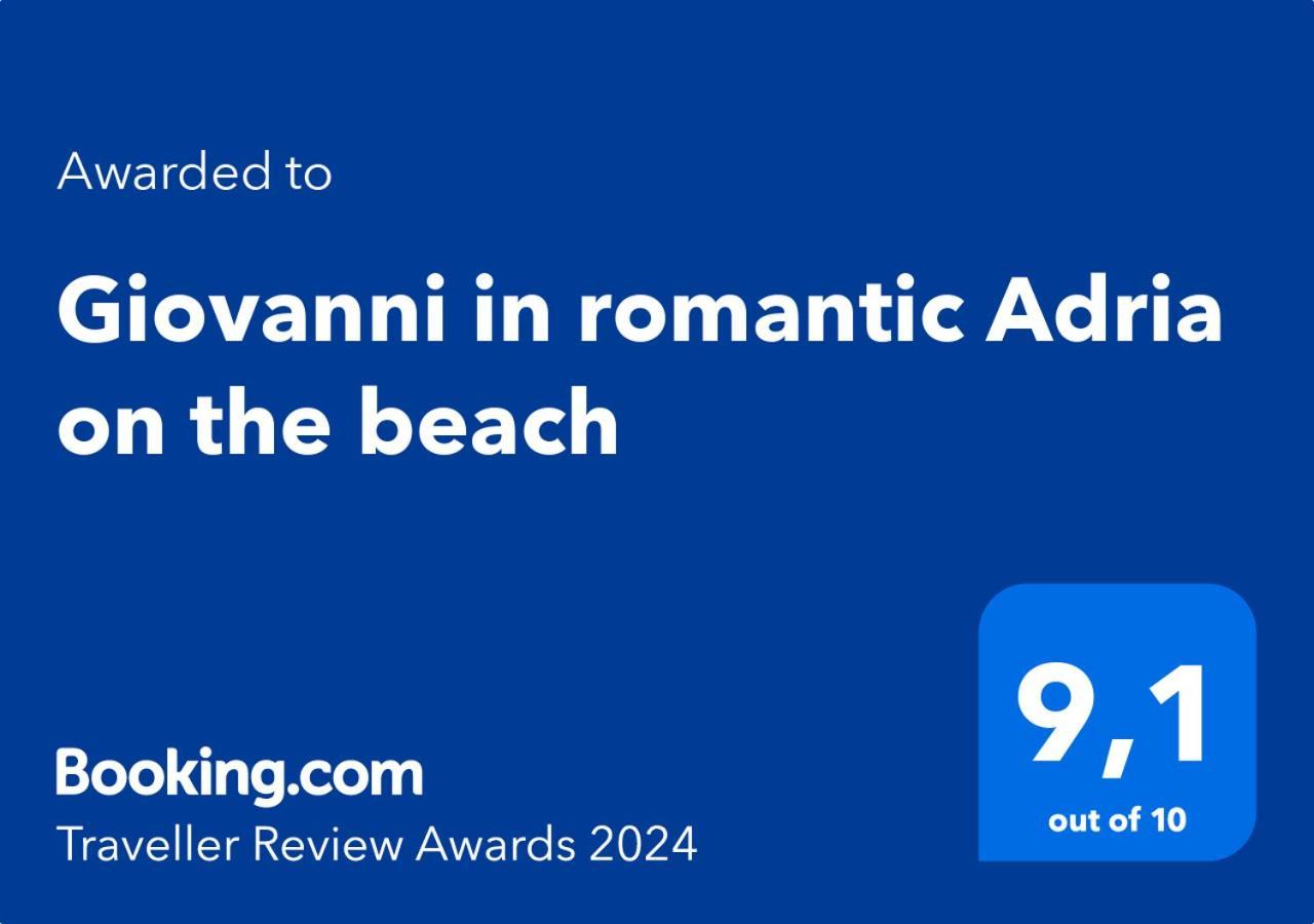 Апартаменты Giovanni In Romantic Adria On The Beach Лидо-ди-Помпоза Экстерьер фото